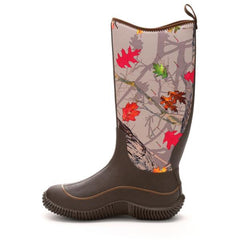 Muck Boots Women Hale Brown/Hot Leaf Camo Neoprene Waterproof Rubber Boot (Brown/Hot Leaf Camo, 10)