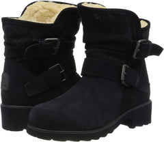 Bearpaw Avery Women's Navy Slouchy Wool Lined Pull On Boot