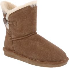 Bearpaw Women's Rosie Hickory Fur Lined Warm Comfortable Fashion Snow Boot