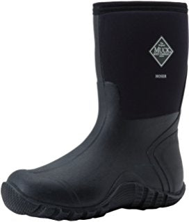 Muck Boot Men's Black Rubber Waterproof Edgewater Ii Mid Snow Boot (14)