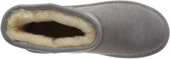 Bearpaw Women's Alyssa Gray Fog Fur Lined Warm Comfortable Fashion Snow Boot (Gray Fog, 9)