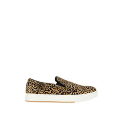 Steve Madden Coulter-L Slip On Loafer Sneakers Leopard