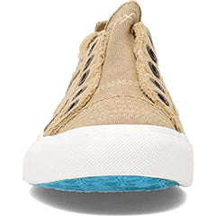 Blowfish Malibu Play Desert Khaki Color Washed Jersey Slip On Comfort Sneaker