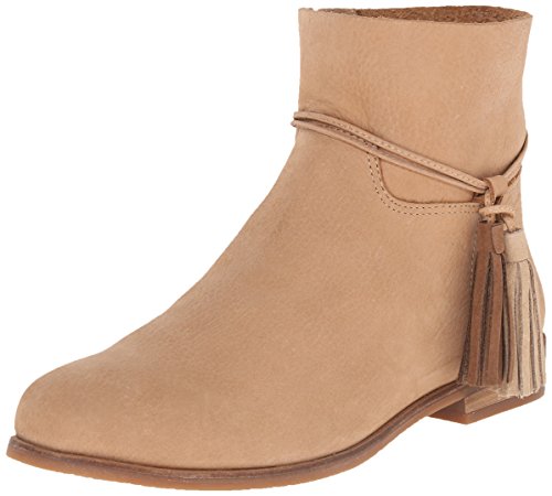 Lucky Brand Gloriana Boot suede Flat Low Cut Tassel Ankle Bootie