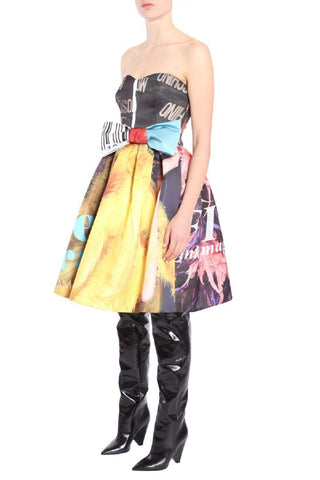 Moschino Luxury Fashion season Viscose Dress Multicolor A040254511888