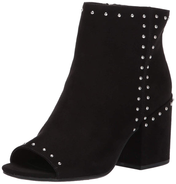 Circus by Sam Edelman Kathi Microsuede Studded Open Toe Ankle Boot