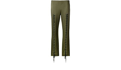 Moschino Women's Casual Triacetate Trousers Green A031655250440