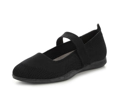 Cliffs by White Mountain Playful Almond Toe Slip-on Adjustable strapFlats