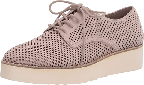Vince Camuto Nillindie Misty Pink Perf Platform Pierced Oxford Loafers Sneakers