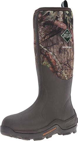 Muck Boot Men's Woody Max Hunting Shoes Mossy Oak Brown Waterproof Boots