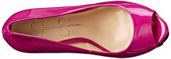 Jessica Simpson Carri Platform Pump Twilight Magenta Pink Patent Peep Toe Pump