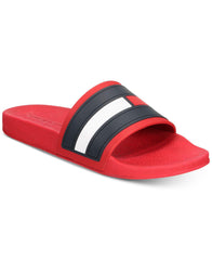 Tommy Hilfiger Elwood Slide Beach Red Slip On Sandal