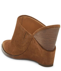 Jessica Simpson Heilo Suede Wedge Mules Canyon Tan Suede Pointed Pumps