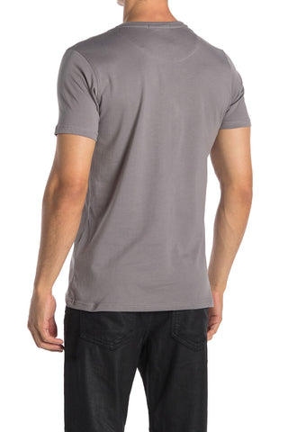 Roberto Cavalli Tiger Graphic Crew Neck Cotton T-Shirt GREY HST618A47504936
